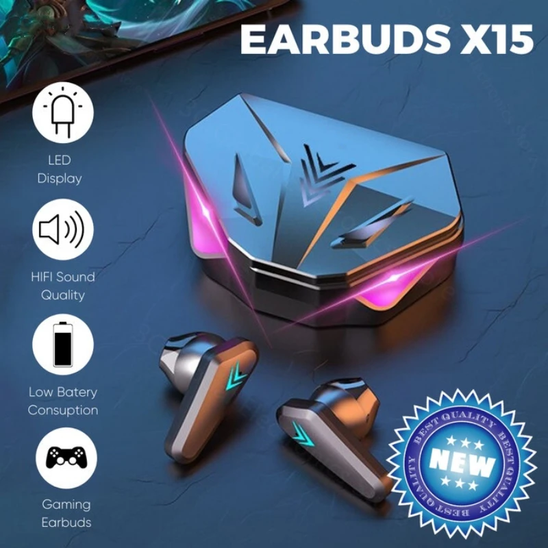 1PCS X15 TWS X15 Pro Écouteurs - Esports Gaming Gear avis et prix
