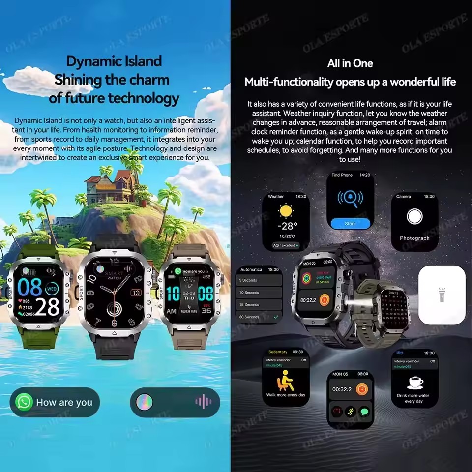 Montre connectée GPS militaire - Phase Esports & Gaming Festival avis et prix